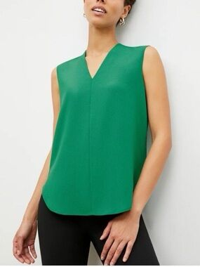 MM Lafleur The Emmy Top - Eco Soft Wave in Clover Green
